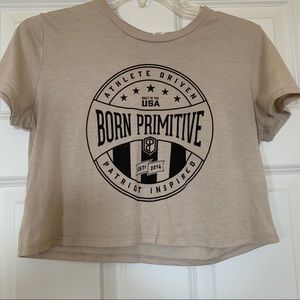 Born Primitive Crop T-SHIRT size S